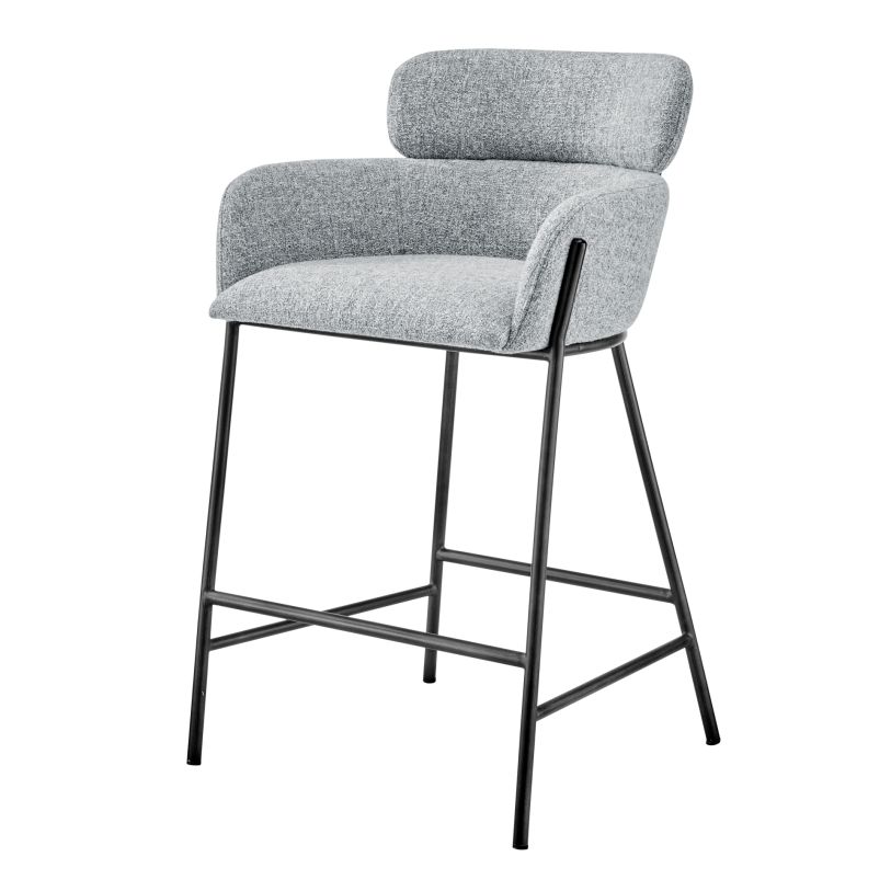 NPD Finley Fabric Counter Stool, Blazer Light Gray 1060034-218