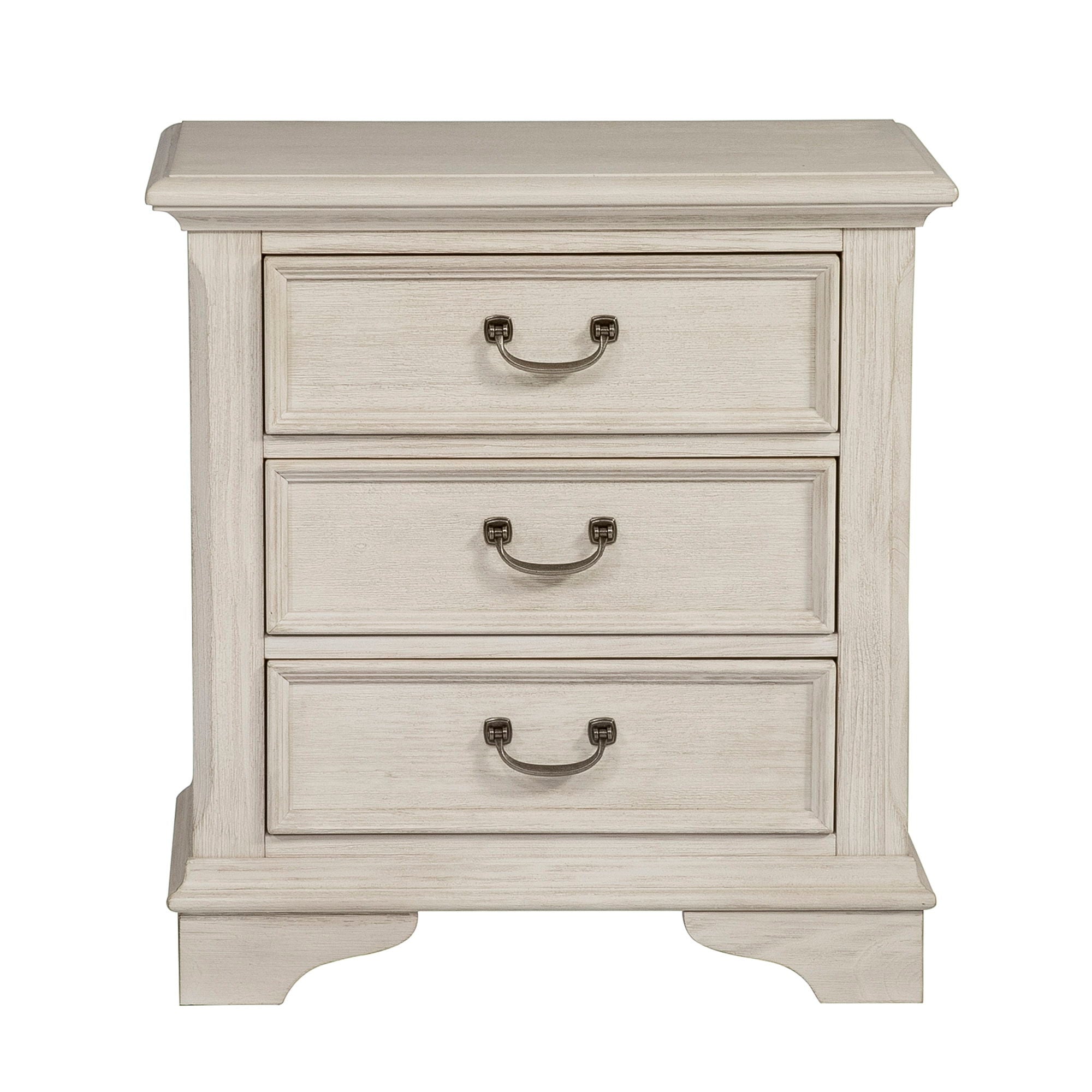 Liberty Furniture Bayside – 3 Drawer Nightstand – White