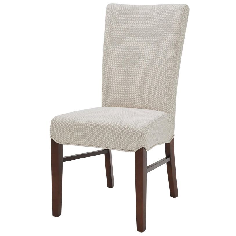 NPD Milton Fabric Dining Side Chair, Cardiff Cream (Set of 2) 1900168-276