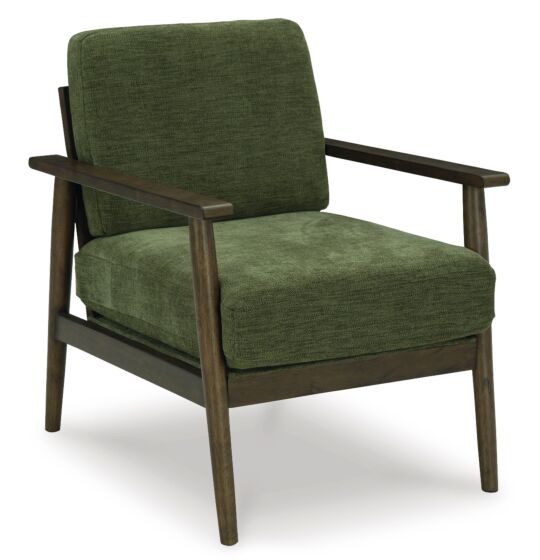 Bixler Olive Showood Accent Chair