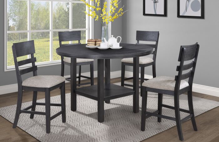 Guthrie Round Pub – Counter Height Dining Set