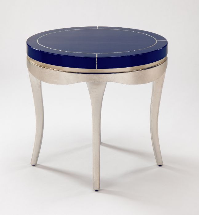 Artmax End Table in Blue 2734-ET