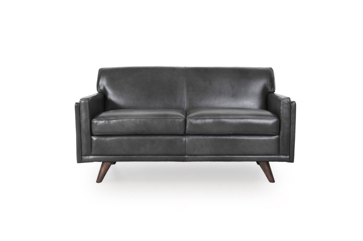 Moroni Milo Loveseat in Charcoal 36102B/S-1855