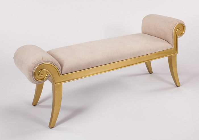 Artmax Bench in Gold 4437-BC1