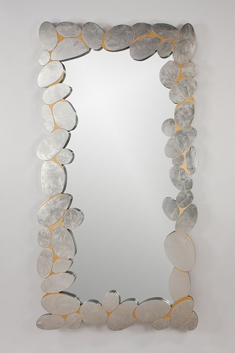 Artmax Oversize Mirror in Gold 4438-FMF