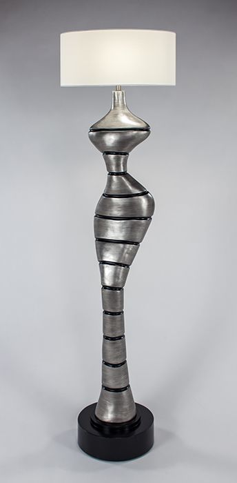 Artmax Floor Lamp in Silver 4479-FL1