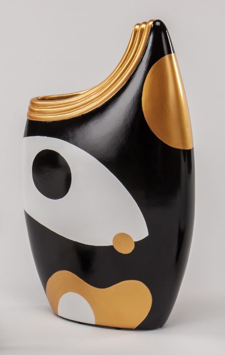 Artmax Vase in Black 4509-201