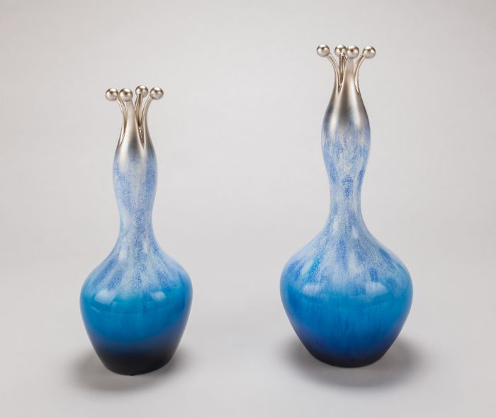 Artmax Vase (Right Image) in Blue 4515-206