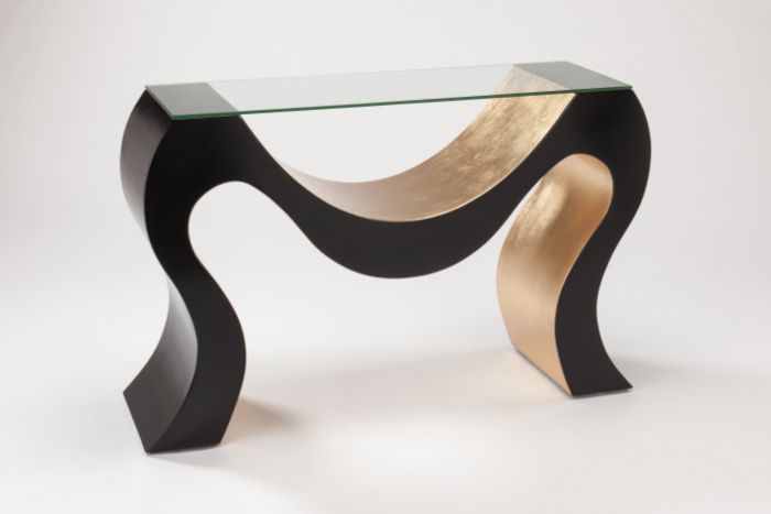 Artmax Console Table in Black 4519-D1