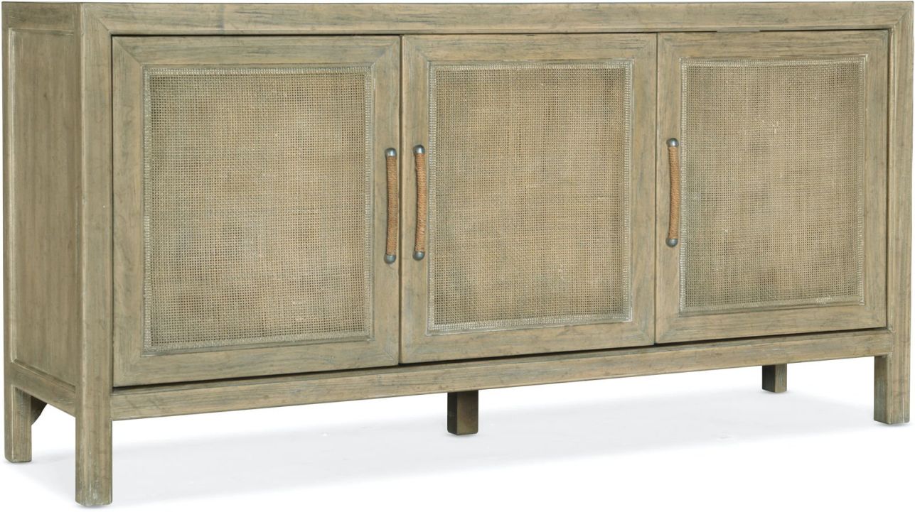 Hooker Furniture Surfrider Small Media Console in Light Wood 6015-55465-80