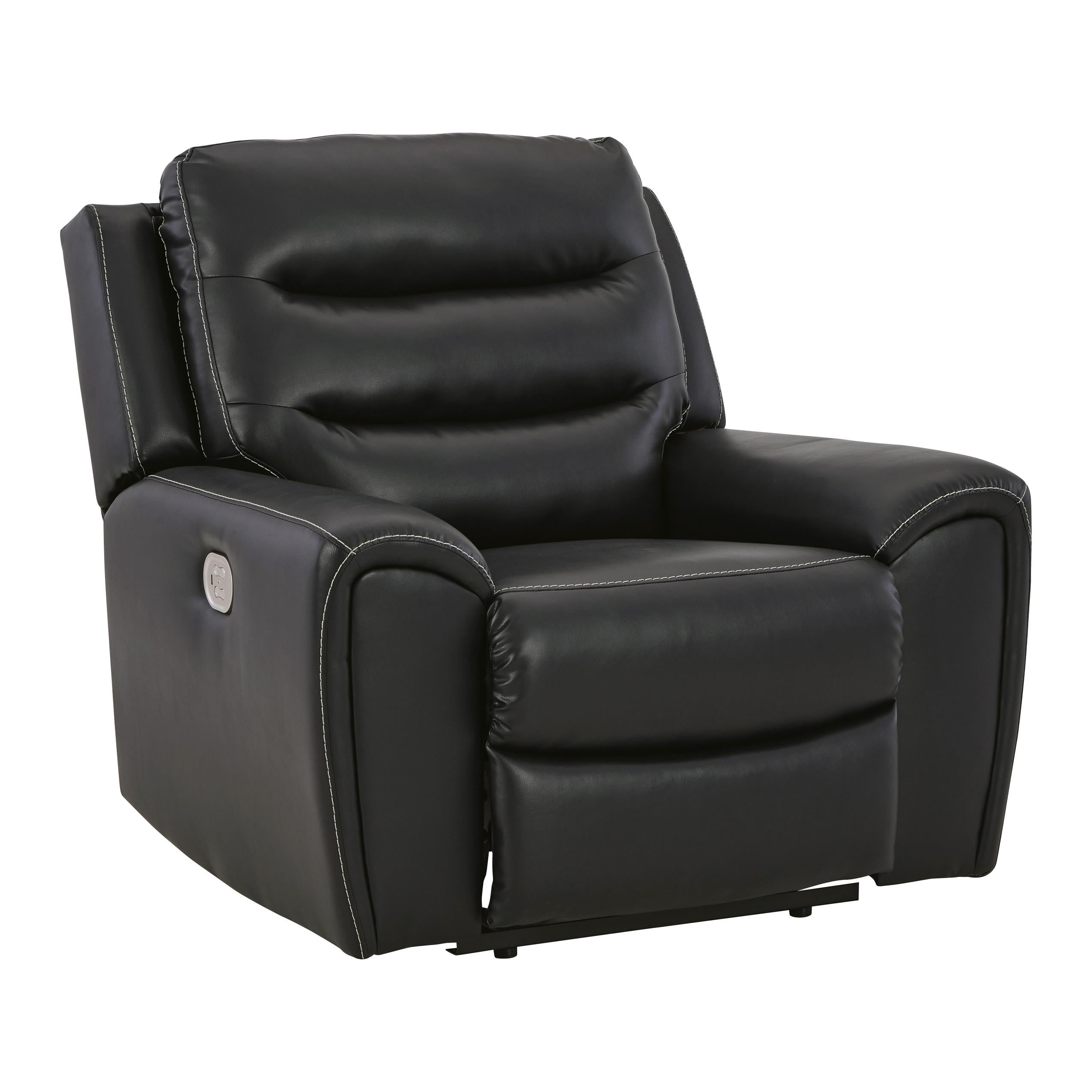 Signature Design by Ashley Warlin Power Leather Look Recliner 6110513