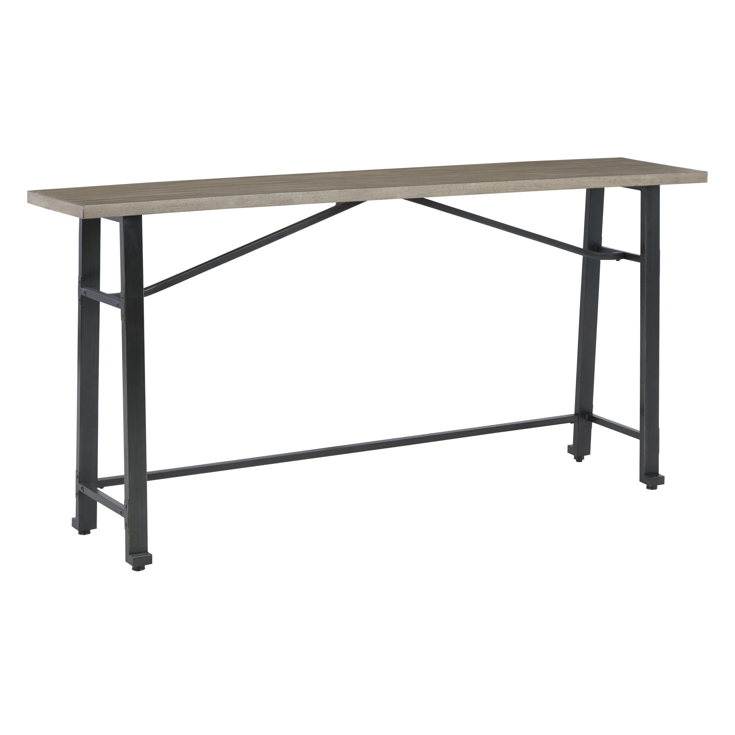 Signature Design by Ashley Lesterton Counter Height Dining Table with Trestle Base D334-52