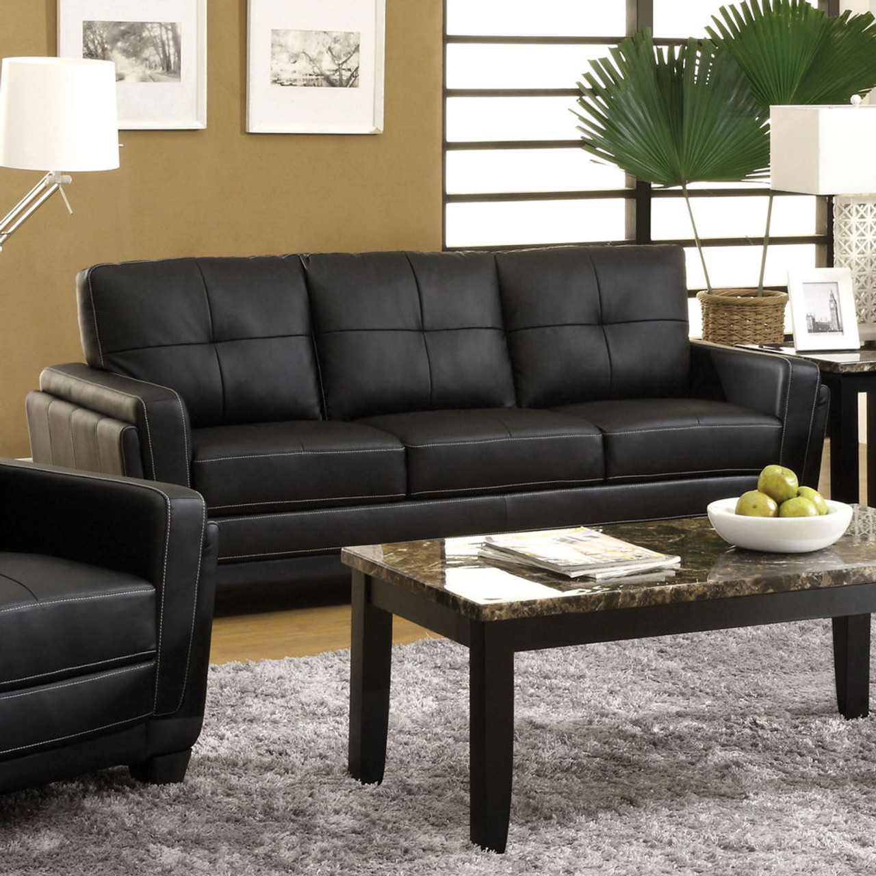 Blacksburg – Sofa – Black