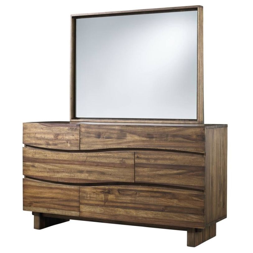 Modus Ocean 6 Drawer Dresser in Natural Sengon 8C7982 CODE:UNIV20 for 20% Off