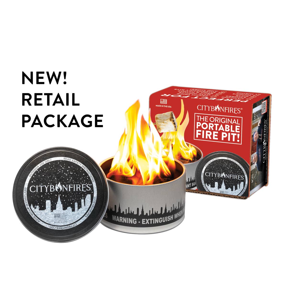 City Bonfires Portable Fire Pits