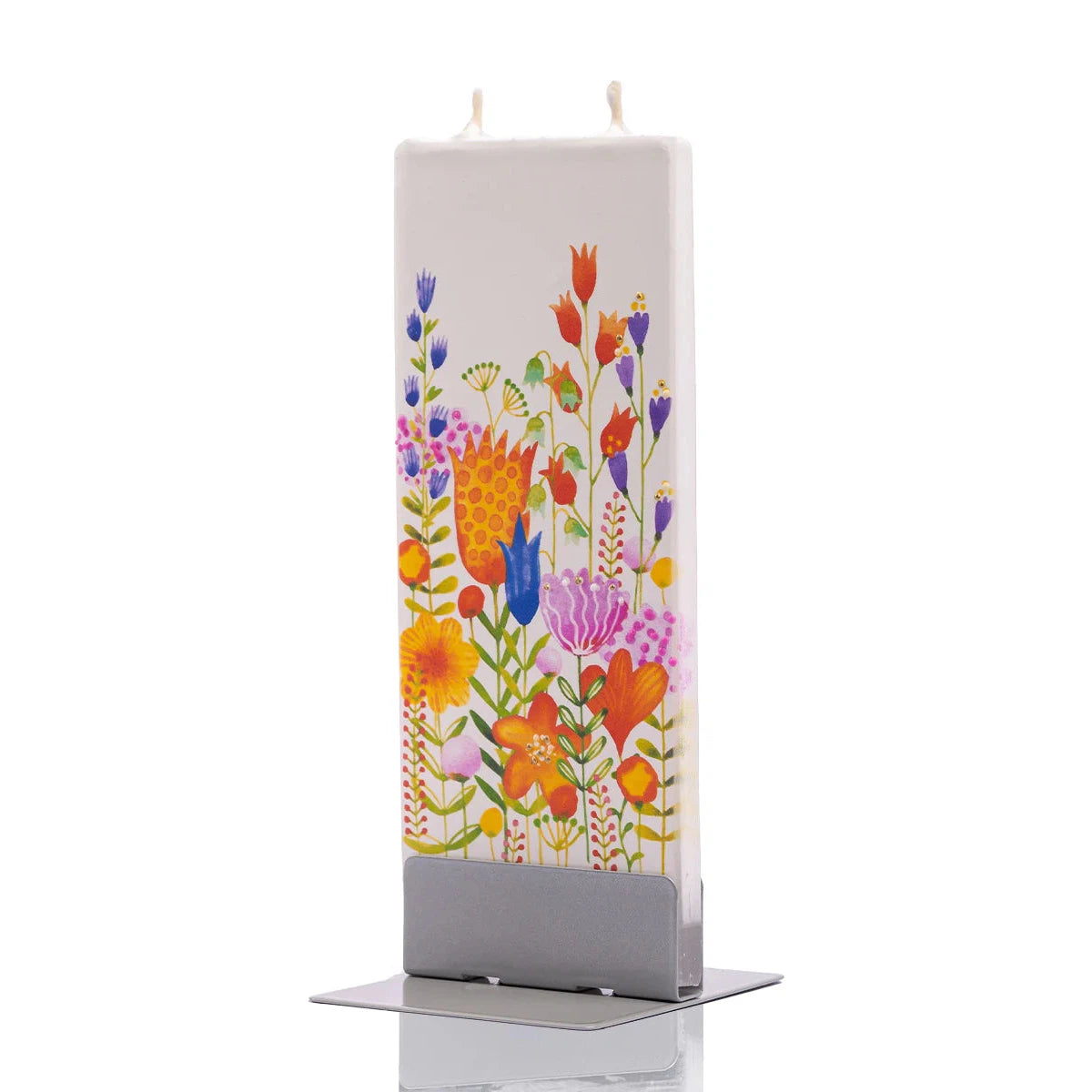 Flatyz Candle: Colorful Wild Flowers