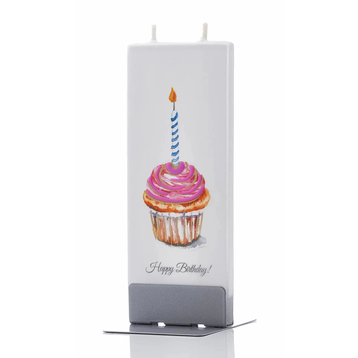 Flatyz Candle: Happy Birthday Cupcake