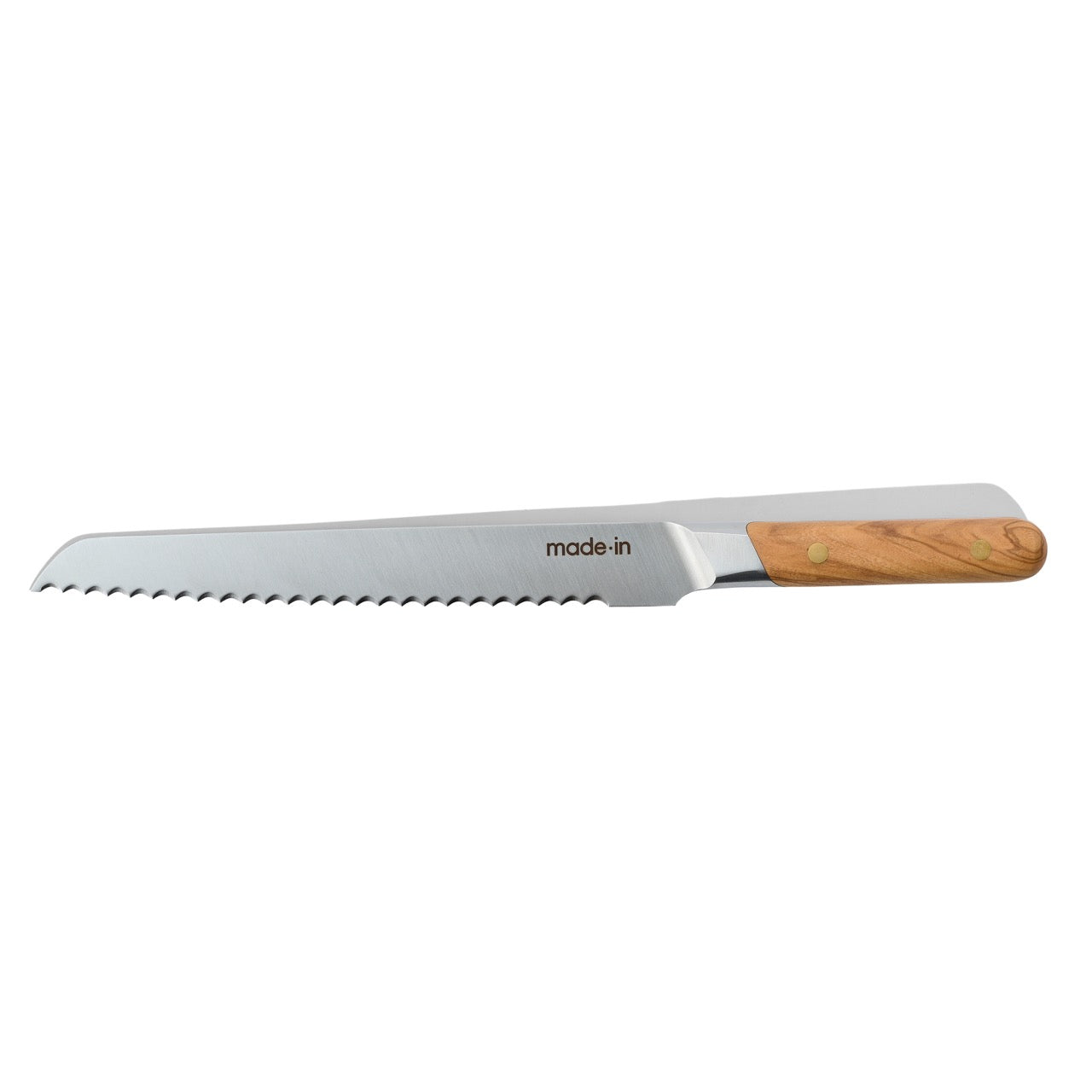 MADE IN® 9″ Bread Knife: Olive Wood