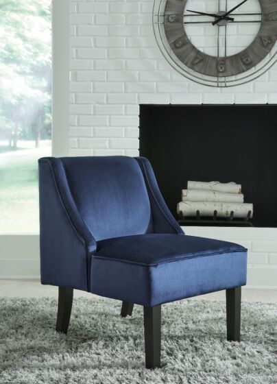 Janesley Navy Accent Chair