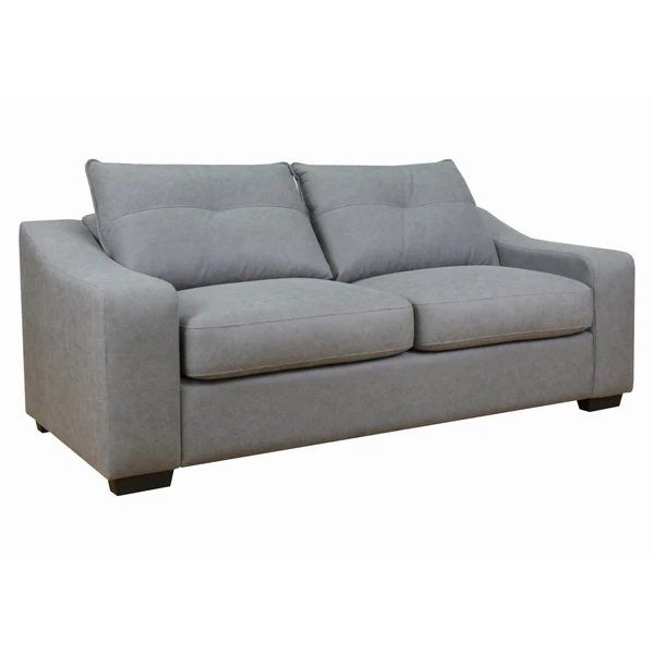 Primo International Stearns & Foster Barrett 79 in. Grey Sofa Bed in Grey 66795