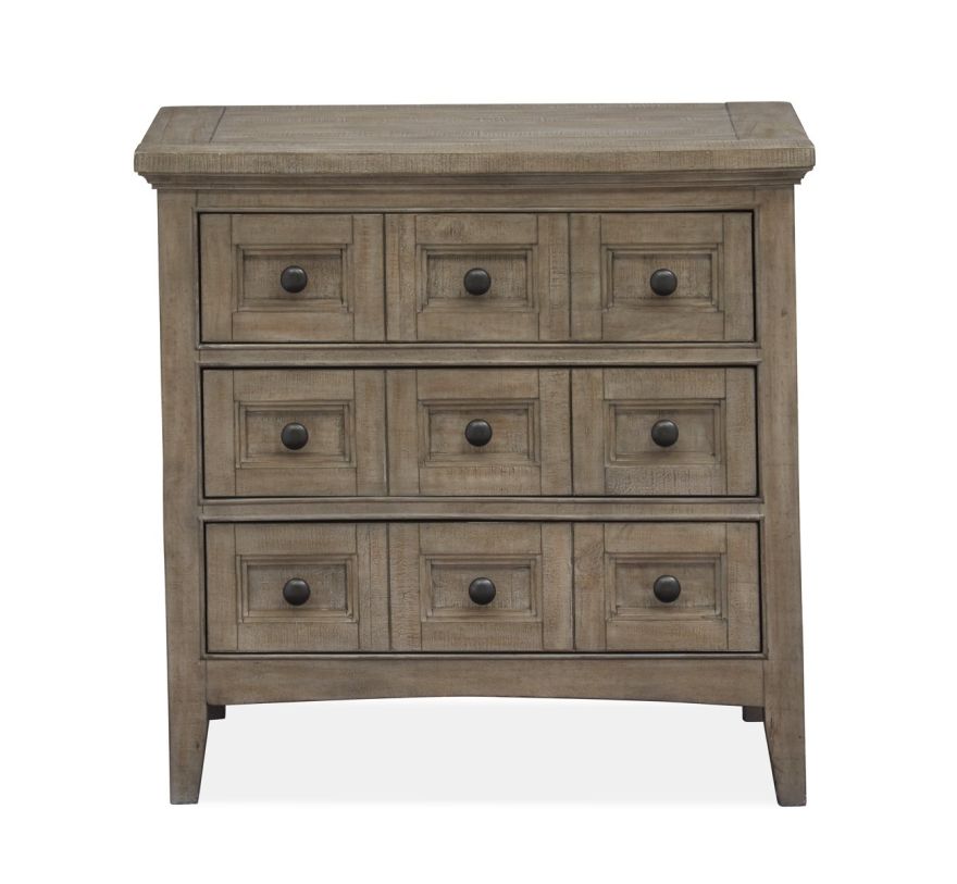 Emma Mason Signature Brexiel Nightstand in Dovetail Grey