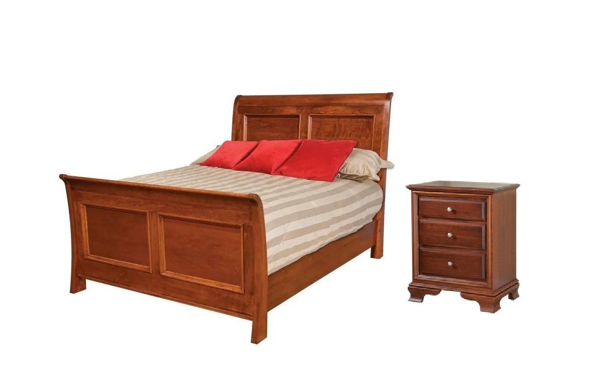 Daniel’s Amish Classic 2pc Sleigh Bedroom Set