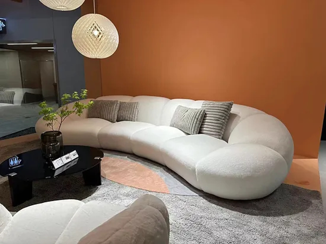 Big Cloud Oversized White Modern Sectional