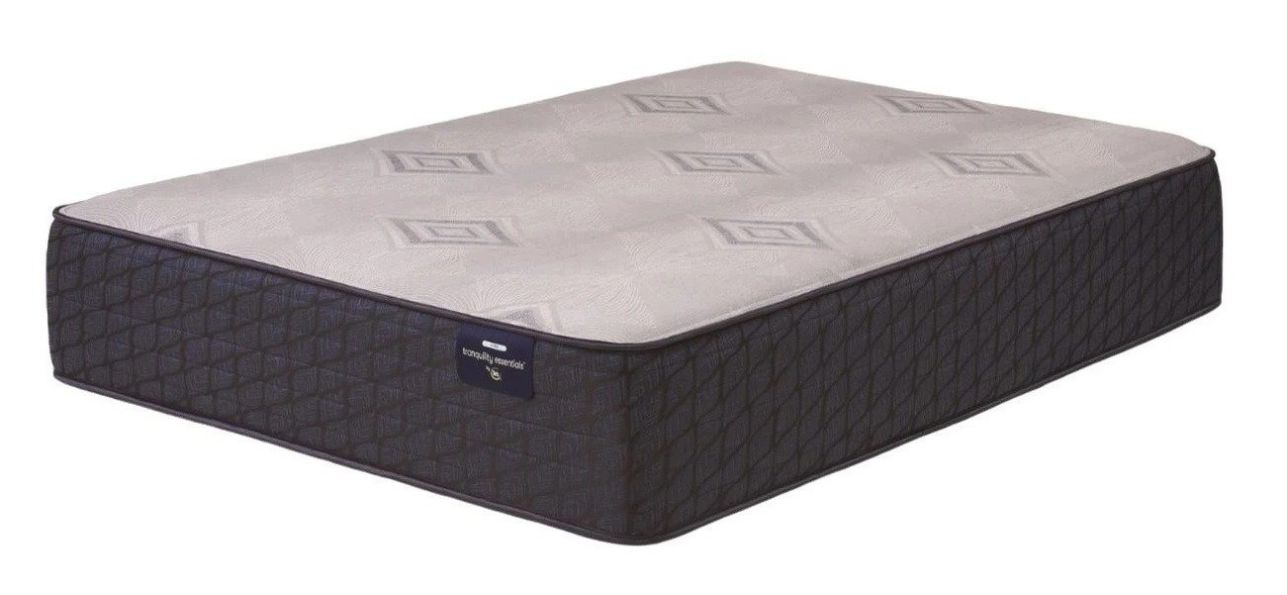 Tranquility Essentials by Serta Hopewell Plush Tight Top Mattress – Queen 500951122-1050