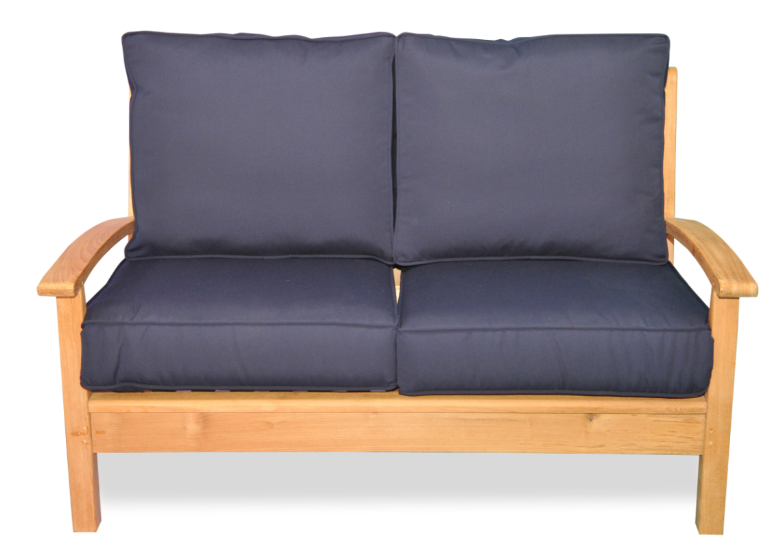 Regal Teak Deep Seating Loveseat with Cushion R2122