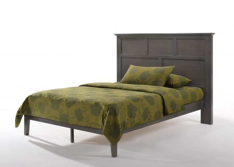 Night & Day Tarragon Twin Platform Bed in Stonewash TAR-TWN-STW