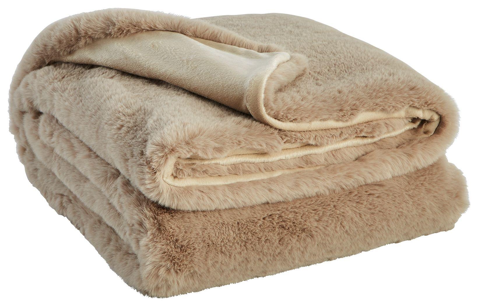 Ashley Gariland Throw – Taupe