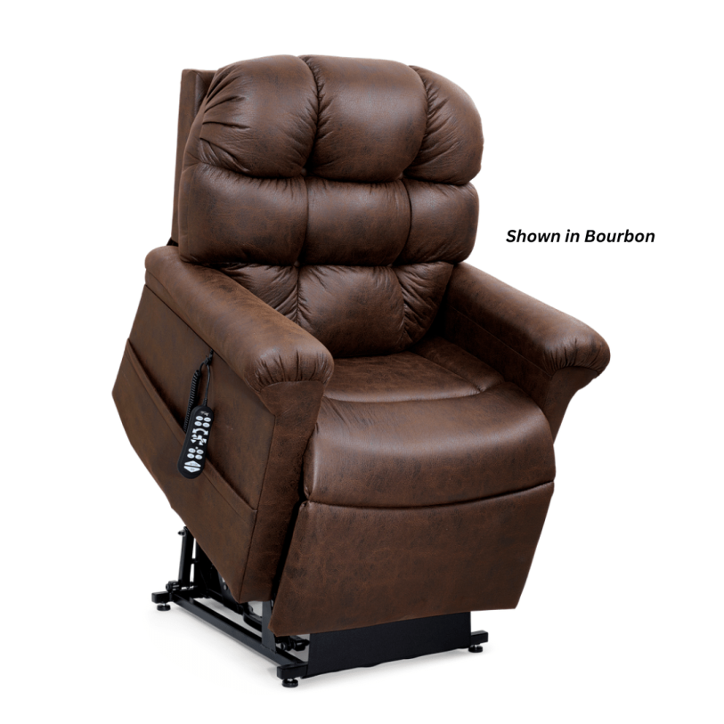 UltraComfort Athena Small/Medium Power Lift Recliner in Bourbon UC568-SME-JBO