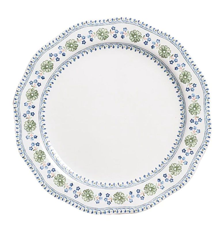 Villa Seville Dinner Plate – Chambray