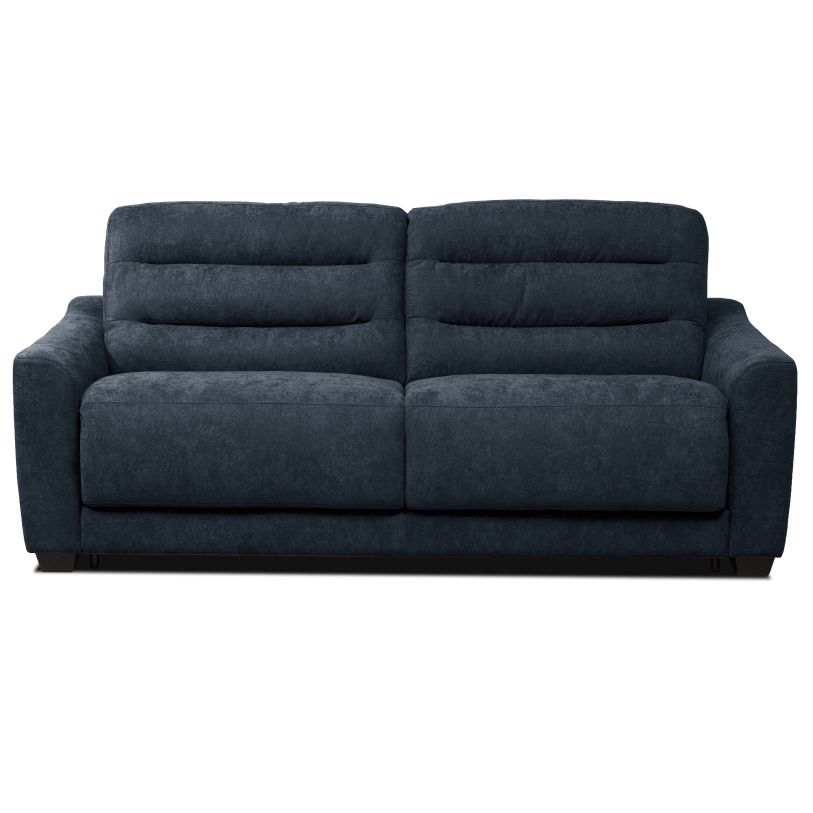 Primo International Stearns & Foster Vito 83 in. Upholstered Sofa Bed in Navy Blue 70388