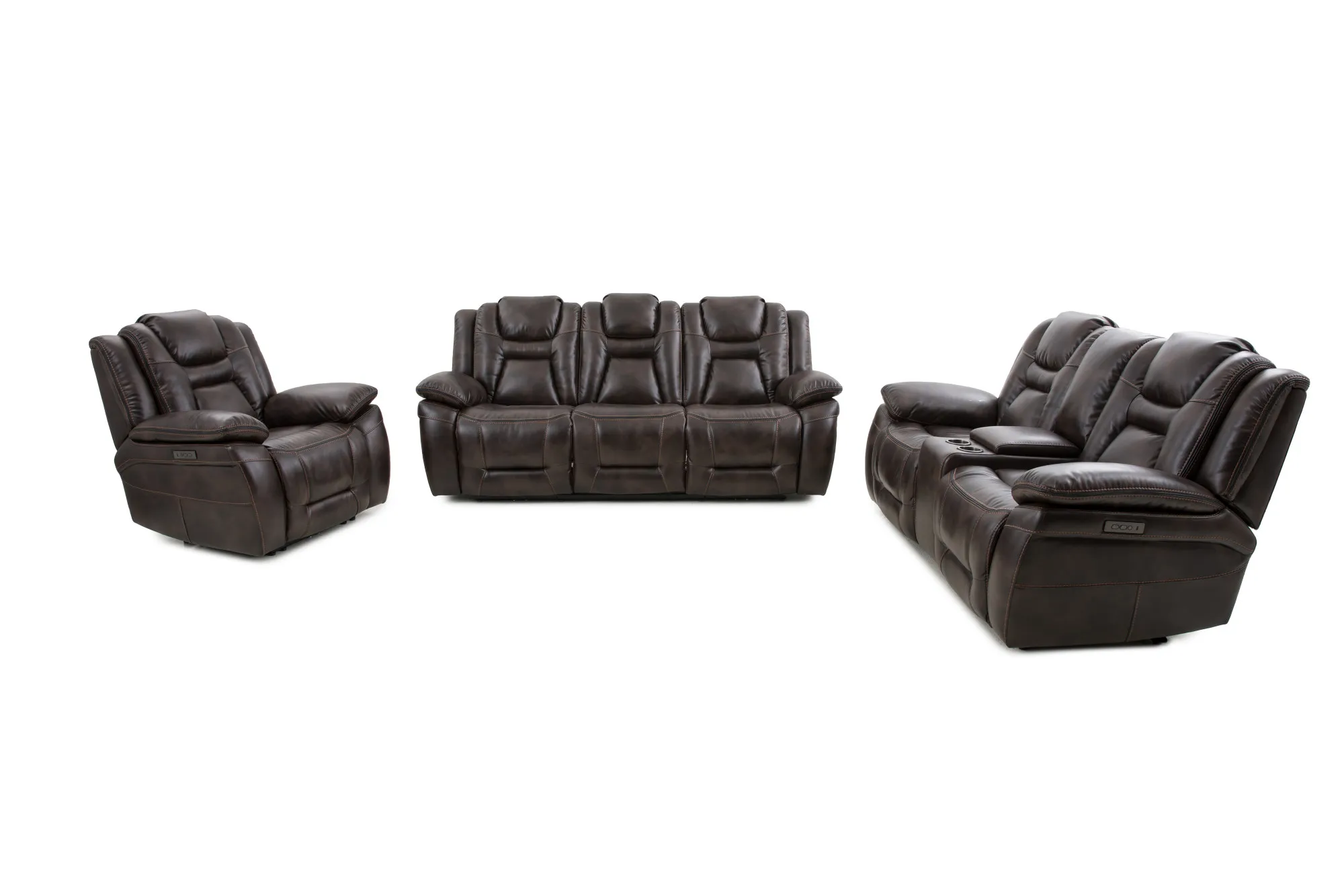 Oportuna P/P Sfa Lvseat Recl Coffee Living Room Set